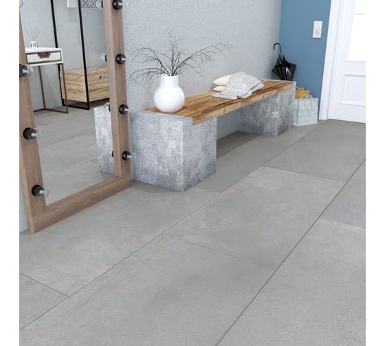 Керамогранит LAPARET Betonhome серый, 60x120 см, 1.44 кв. м, 2 шт. х9999277907