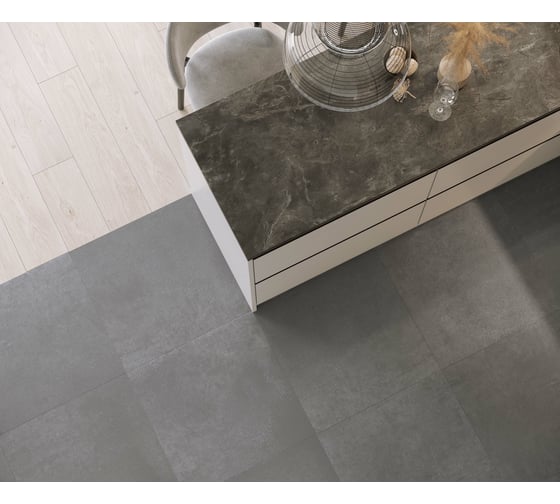 Керамогранит LAPARET Betonhome серый, 60x120 см, 1.44 кв. м, 2 шт. х9999277907