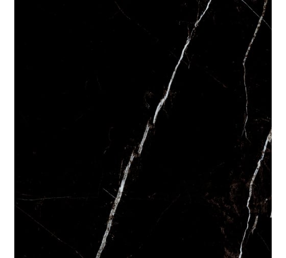 Керамогранит LAPARET Black marquna 60x60 см, полированный, 1.44 кв. м, 4 шт. х9999284963