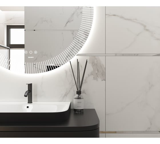 Керамогранит LAPARET Calacatta royal 60x120 см, сатинированный, 1.44 кв. м, 2 шт. х9999282556