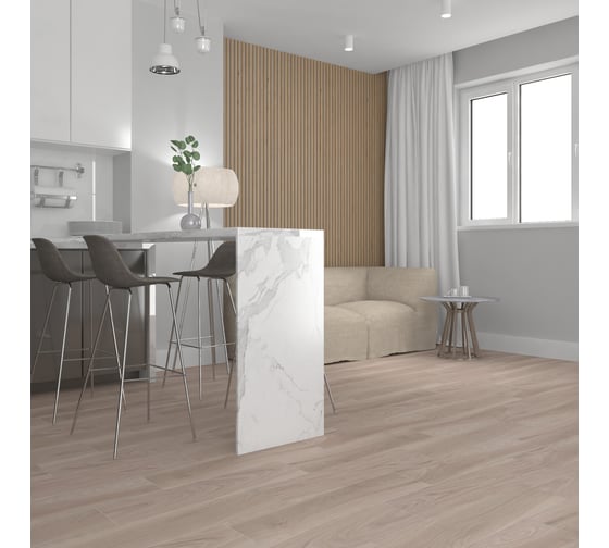 Керамогранит LAPARET Albero коричневый sg708590r, 20x80 см, 1.76 кв. м, 11 шт. х9999288386