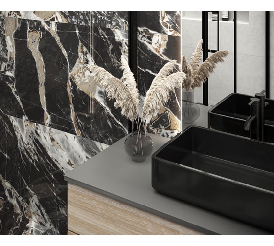 Керамогранит LAPARET Castor 60x60 см, полированный, 1.44 кв. м, 4 шт. х9999286827