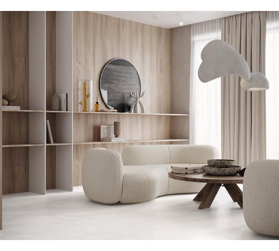 Керамогранит LAPARET Antalya bianco 60x120 см, полированный, 1.44 кв. м, 2 шт. х9999286983