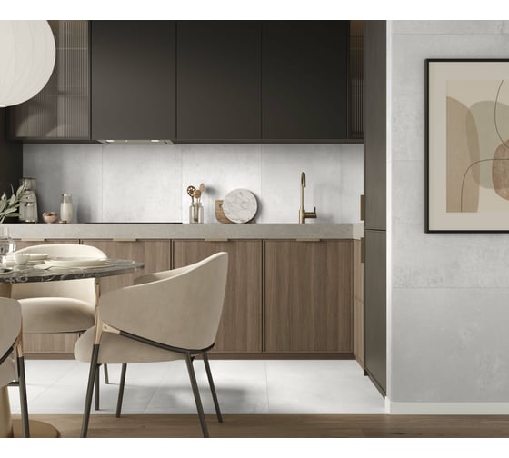 Керамогранит LAPARET Betonhome белый, 60x120 см, 1.44 кв. м, 2 шт. х9999277906