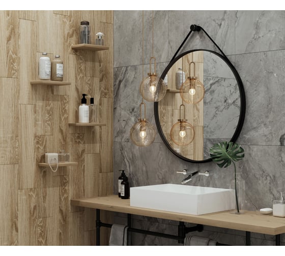 Керамогранит LAPARET Сineria river 60x60 см, полированный, 1.44 кв. м, 4 шт. х9999282627