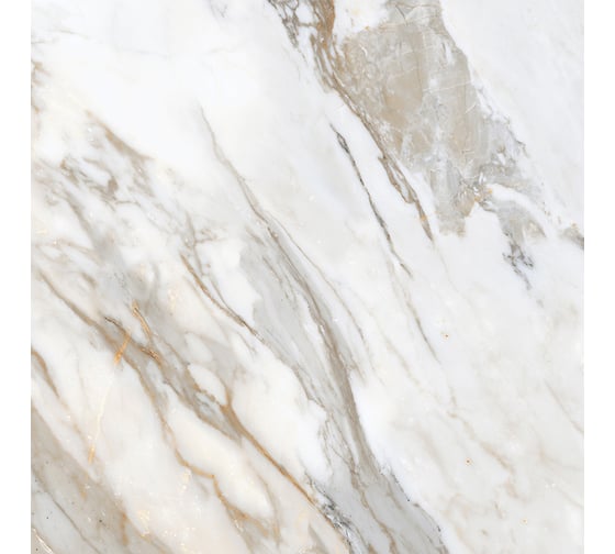 Керамогранит LAPARET Calacatta roma 60x60 см, матовый, 1.44 кв. м, 4 шт. х9999282623