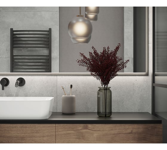 Керамогранит LAPARET Callisto gray 60x60 см, карвинг, 1.44 кв. м, 4 шт. х9999286883