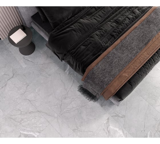 Керамогранит LAPARET Antalya grey 60x120 см, полированный, 1.44 кв. м, 2 шт. х9999286985