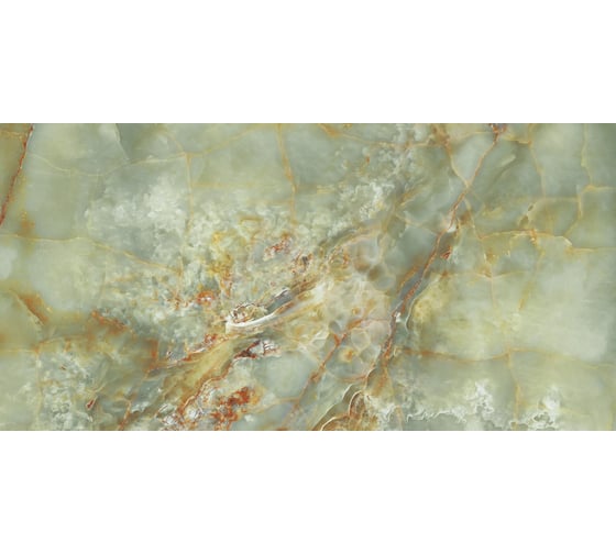 Керамогранит LAPARET Dalim mint 60x120 см, полированный, 1.44 кв. м, 2 шт. х9999286804