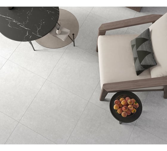 Керамогранит LAPARET Сode gris серый, 60x60 см, матовый, 1.44 кв. м, 4 шт. х9999290553