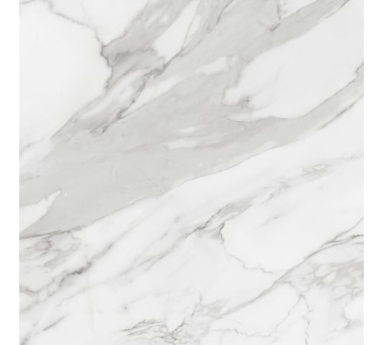 Керамогранит LAPARET Сhrome blanco белый, 60x60 см, матовый, 1.44 кв. м, 4 шт. х9999290565