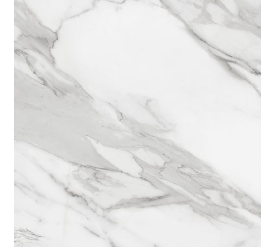Керамогранит LAPARET Сhrome blanco белый, 60x60 см, матовый, 1.44 кв. м, 4 шт. х9999290565