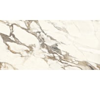 Керамогранит LAPARET Calacatta bronze белый полированный, 60x120 см, 1.44 кв. м, 2 шт. х9999281095