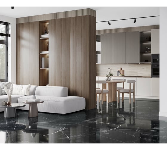 Керамогранит LAPARET Eclipse 80x80 см, полированный, 1.92 кв. м, 3 шт. х9999286950