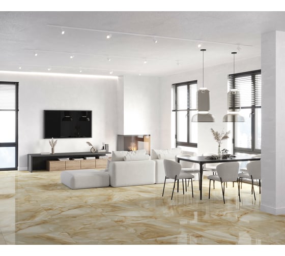 Керамогранит LAPARET Draco 80x80 см, полированный, 1.92 кв. м, 3 шт. х9999286968