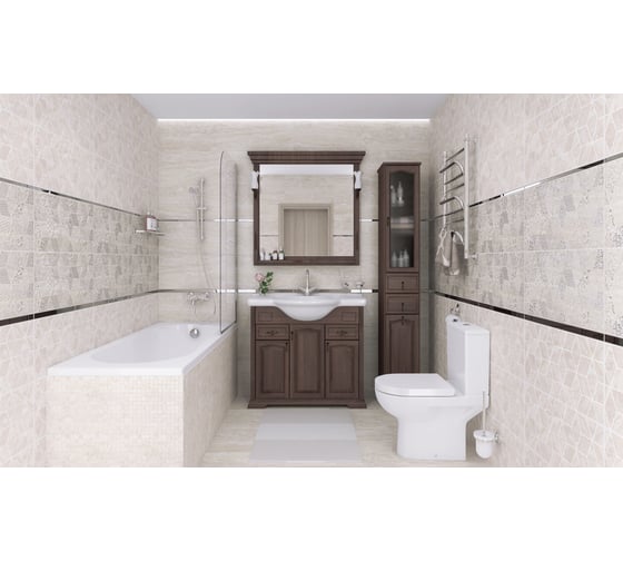 Керамогранит LAPARET Echo серый, 40x40 см, 1.76 кв. м, 11 шт. х9999213212