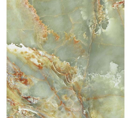 Керамогранит LAPARET Dalim mint 60x60 см, полированный, 1.44 кв. м, 4 шт. х9999286829