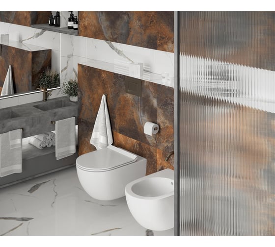 Керамогранит LAPARET Dazzle cosmos grande 60x60 см, лаппатированный, 1.44 кв. м, 4 шт. х9999282629