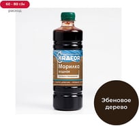 Водная морилка KRAFOR эбеновое дерево, 0.5 л 247379
