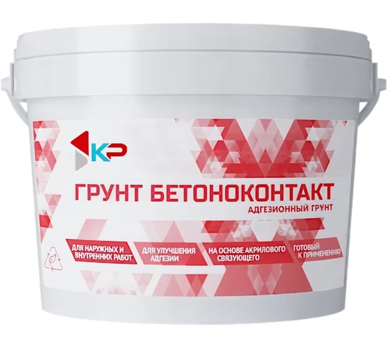 Адгезионный грунт бетоноконтакт КР 6,8 кг 4610044291102 1