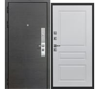 Дверь DIVA МХ-39 2050x860 мм, левая, Венге - Д13 Белый софт УТ-00077499