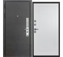 Дверь DIVA МХ-39 2050x860 мм, левая, Венге - Н10 Белый софт УТ-00077554