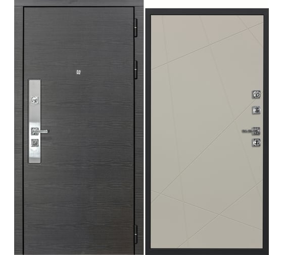 Дверь DIVA МХ-39 2050x860 мм, правая, Венге - Д11 Софт шампань УТ-00077494
