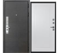 Дверь DIVA МХ-39 2050x960 мм, правая, Венге - Н10 Белый софт УТ-00077557