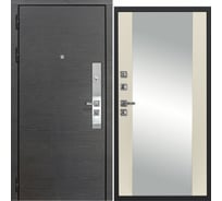 Дверь DIVA МХ-39 зеркало 2050x860 мм, левая, Венге - Д15 Софт шампань УТ-00077596