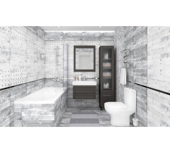 Керамогранит LAPARET Extra серый, 40x40 см, 1.76 кв. м, 11 шт. х9999213254
