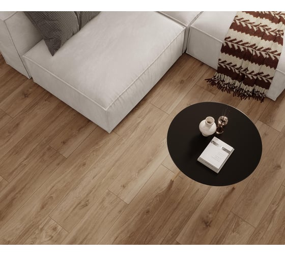 Керамогранит LAPARET Epiq noce коричневый, 20x120 см, матовый структурный, 1.2 кв. м, 5 шт. х9999292994