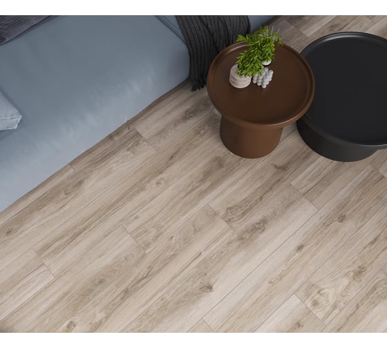 Керамогранит LAPARET Epiq tortora серо-бежевый, 20x120 см, матовый структурный, 1.2 кв. м, 5 шт. х9999292996