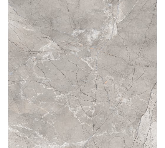 Керамогранит LAPARET Carnico grey серый, 80x80 см, лаппатированный, 1.92 кв. м, 3 шт. х9999293116
