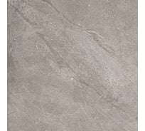 Керамогранит LAPARET Dosimo grey серый, 60x60 см, сатинированный карвинг, 1.44 кв. м, 4 шт. х9999293143