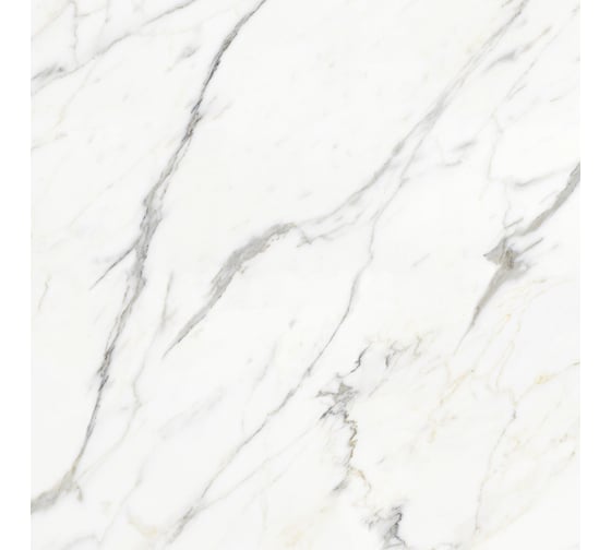 Керамогранит LAPARET Carrara prestige белый, 80x80 см, лаппатированный 1,92 кв. м, 3 шт. х9999293130