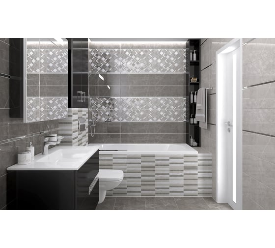 Керамогранит LAPARET Escada серый, sg169000n, 40.2x40.2 см, 1.62 кв. м, 10 шт. х9999279088