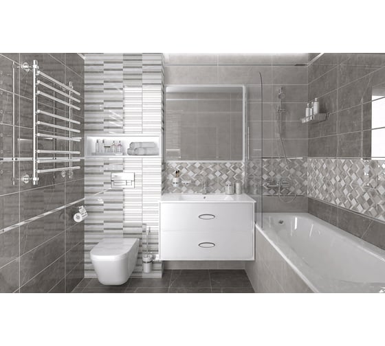 Керамогранит LAPARET Escada серый, sg169000n, 40.2x40.2 см, 1.62 кв. м, 10 шт. х9999279088