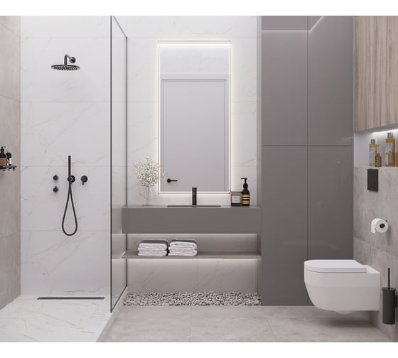 Керамогранит LAPARET Europa gold 60x120 см, карвинг, 1.44 кв. м, 2 шт. х9999286854