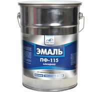 Эмаль  Alpha Color ПФ 115, черная, 5 кг 34680