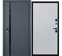 Дверь DIVA МХ-45 2050x860 мм, правая, Антрацит софт - Д11 Белый софт УТ-00077474