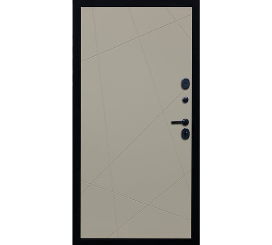 Дверь DIVA МХ-45 2050x860 мм, правая, Антрацит софт - Д11 Софт Шампань УТ-00077483