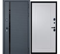 Дверь DIVA МХ-45 2050x860 мм, правая, Антрацит софт - Н10 Белый софт УТ-00077526