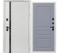 Дверь DIVA МХ-45 2050x860 мм, правая, Белая шагрень - Д13 Силк Маус УТ-00078129