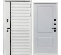 Дверь DIVA МХ-45 2050x860 мм, правая, Белая шагрень - Д7 Белый софт УТ-00078137