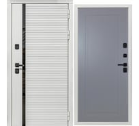 Дверь DIVA МХ-45 2050x860 мм, правая, Белая шагрень - Н10 Силк Маус УТ-00078159