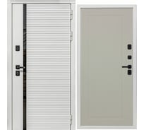 Дверь DIVA МХ-45 2050x860 мм, правая, Белая шагрень - Н10 Софт Шампань УТ-00078163