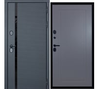 Дверь DIVA МХ-45 2050x960 мм, правая, Антрацит софт - Н10, Силк маус УТ-00077533
