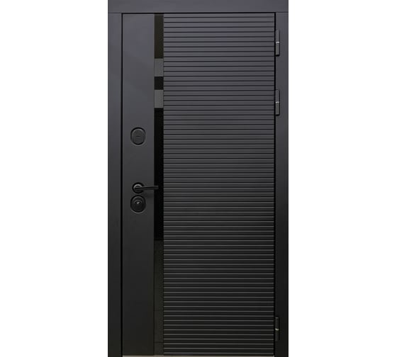 Дверь DIVA МХ-45 2050x960 мм, правая, Антрацит софт - Н10, Силк маус УТ-00077533