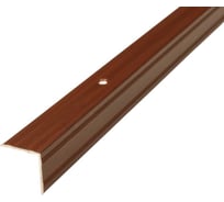 Угол РУССКИЙ ПРОФИЛЬ 21x21 мм, 0.9 м, вишня деревенская 4607130279625