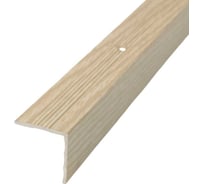 Угол РУССКИЙ ПРОФИЛЬ 25x25 мм, 0.9 м, дуб беленый 4660003181012